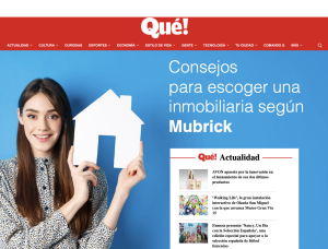 mubrick fue entrevista por revista que sobre consejos para escoger una inmobiliaria